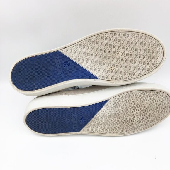 ROTHY'S The Original Slip On Sneaker In Neutral Womens 8 - Picture 11 of 11